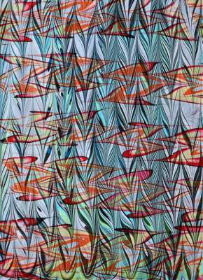 Çift-Çok Baskılı Ebru